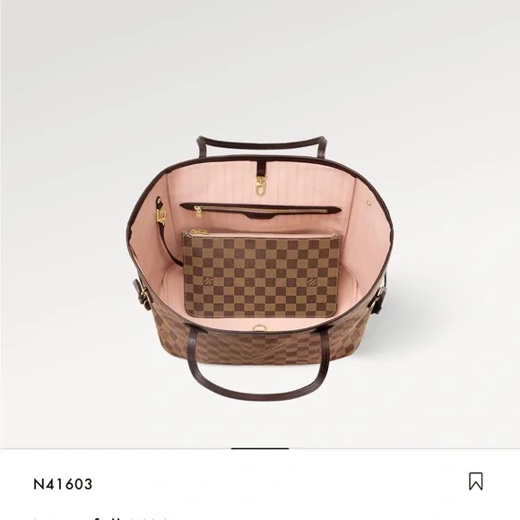 Louis Vuitton Neverfull MM Damier Ebene - Picture 3 of 8